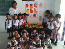 Kindergarten Fruits Day - 2017
